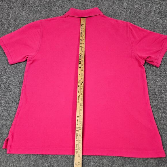 Psycho Bunny Polo Shirt Size 7 XL Pink Cotton Embroidered Bunny Logo Preppy - Picture 7 of 7